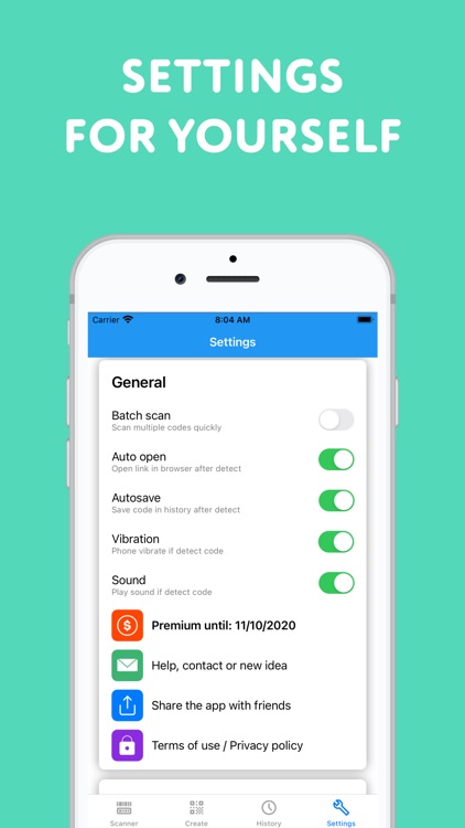 QR Code & 2D Barcode Scanner screenshot-5
