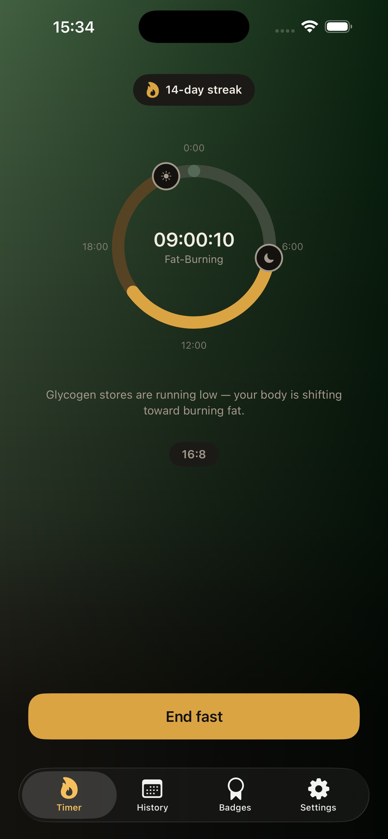 Screenshot 3 of Fern: Intermittent Fasting