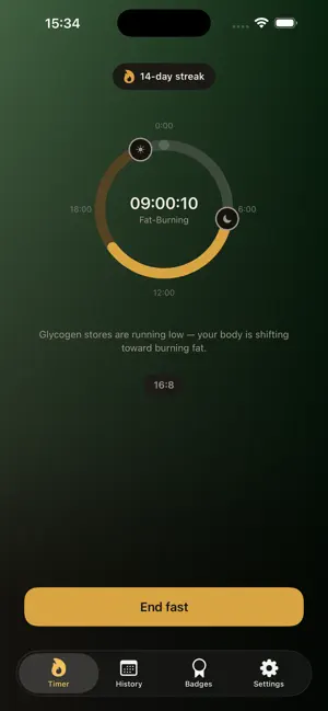 Fern: Intermittent Fasting screenshot 3