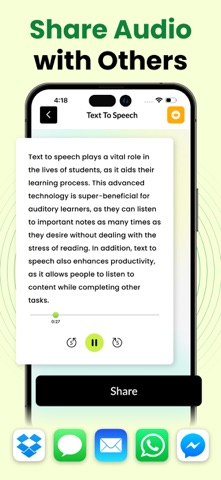 AI Text to Speech & TTS Reader Screenshot 7 of 7