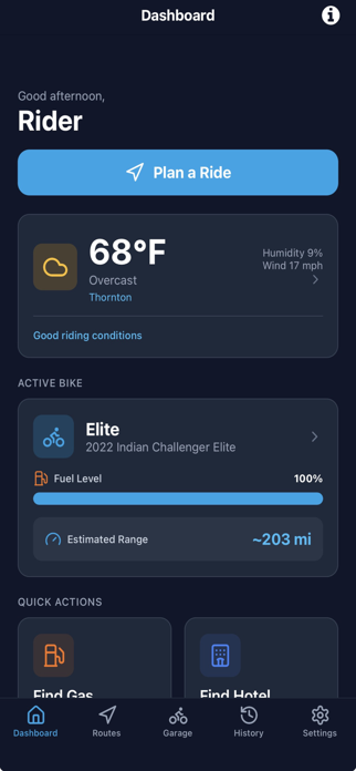 RideFlowApp Screenshot 2 of 4
