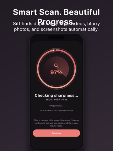 Sift - Phone Cleaner iPad screenshot