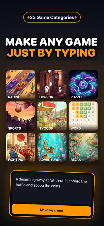 AI Game Maker: Build & Play screenshot 1