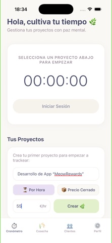 Time Cozy App screenshot