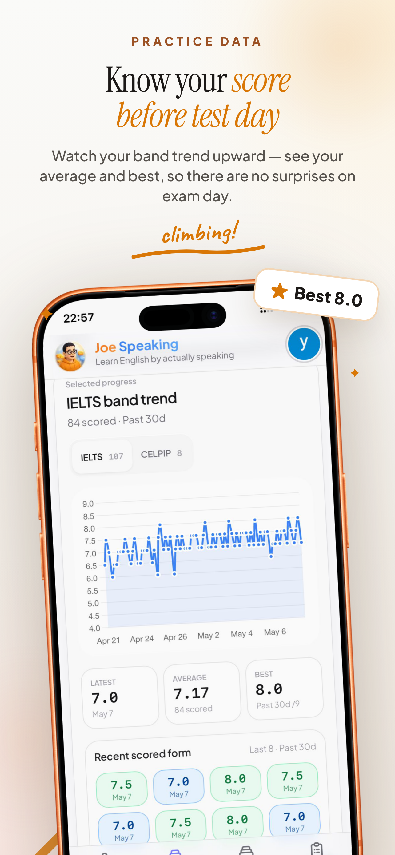 Joe Speaking: IELTS Simulator screenshot 5