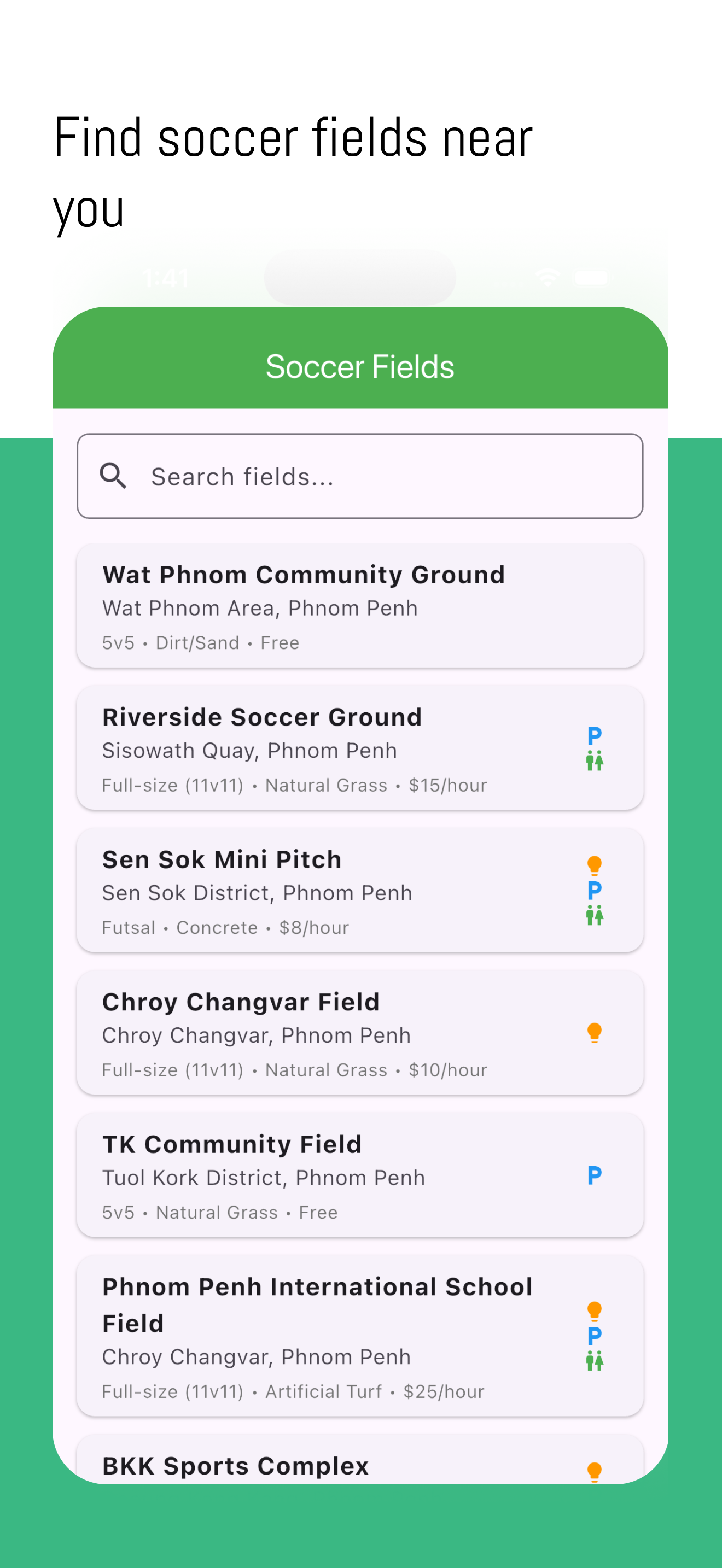 Soccer Field - fields near you