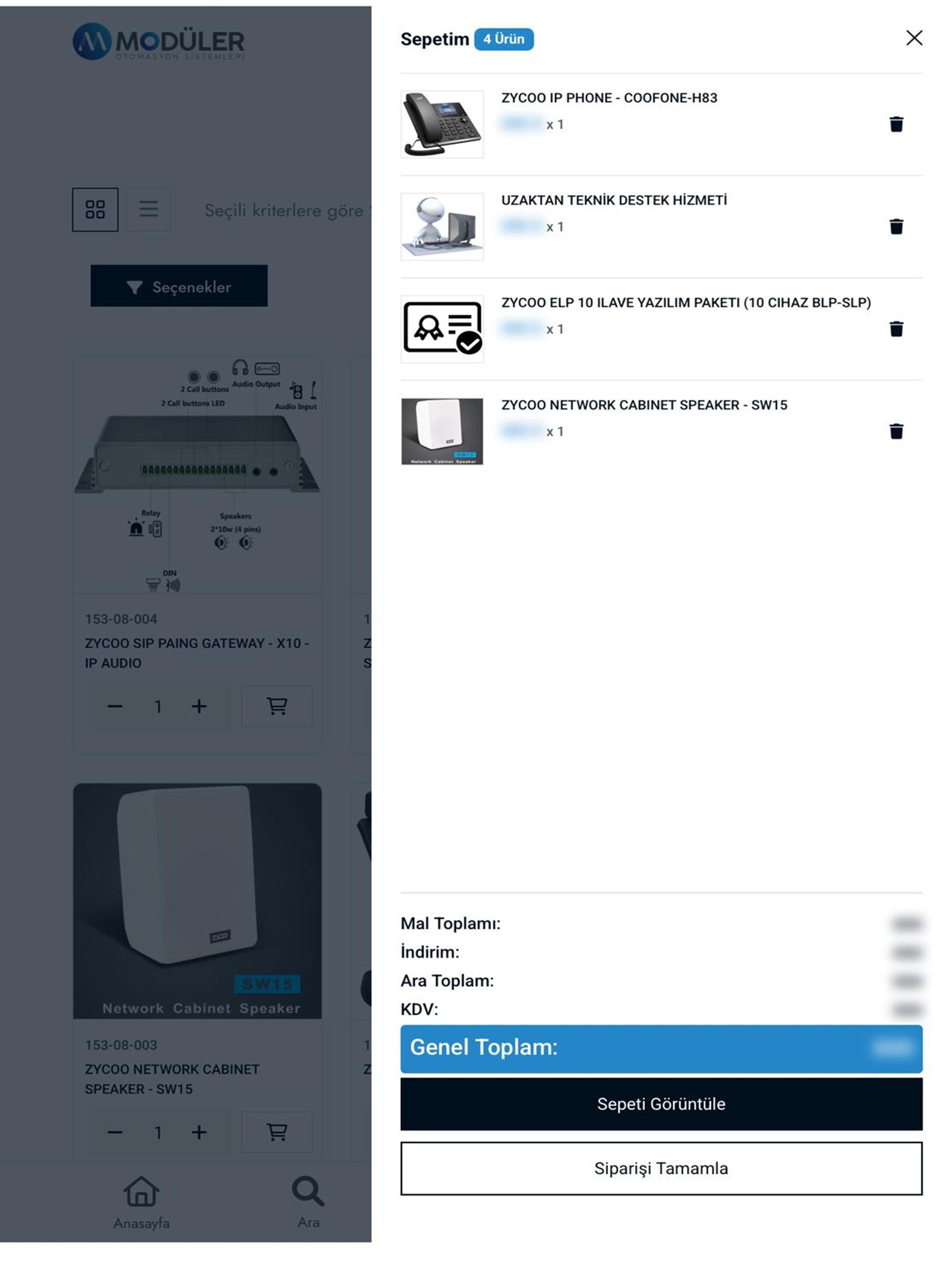 Modüler Online screenshot 8