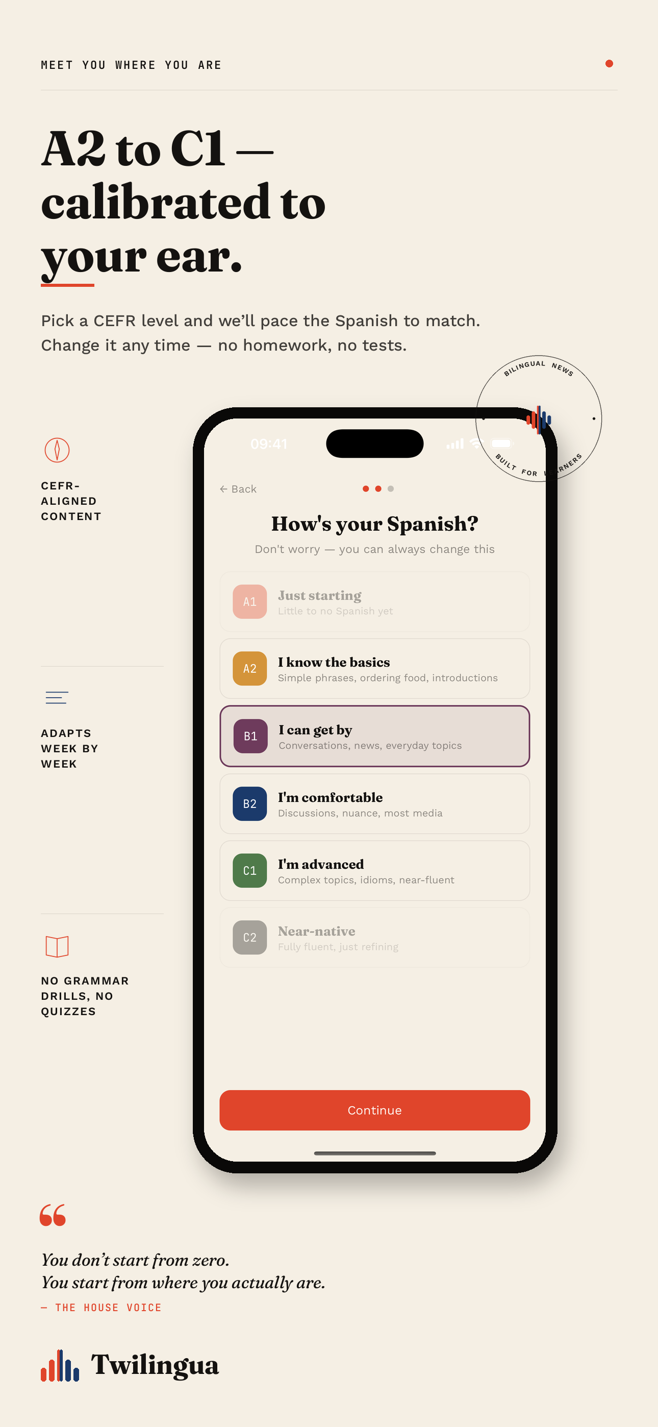 Twilingua: Spanish Podcast screenshot 7