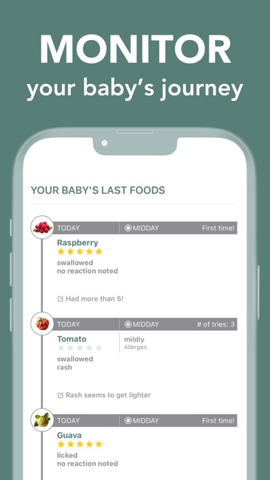 Baby Led Weaning App - BLW Screenshot