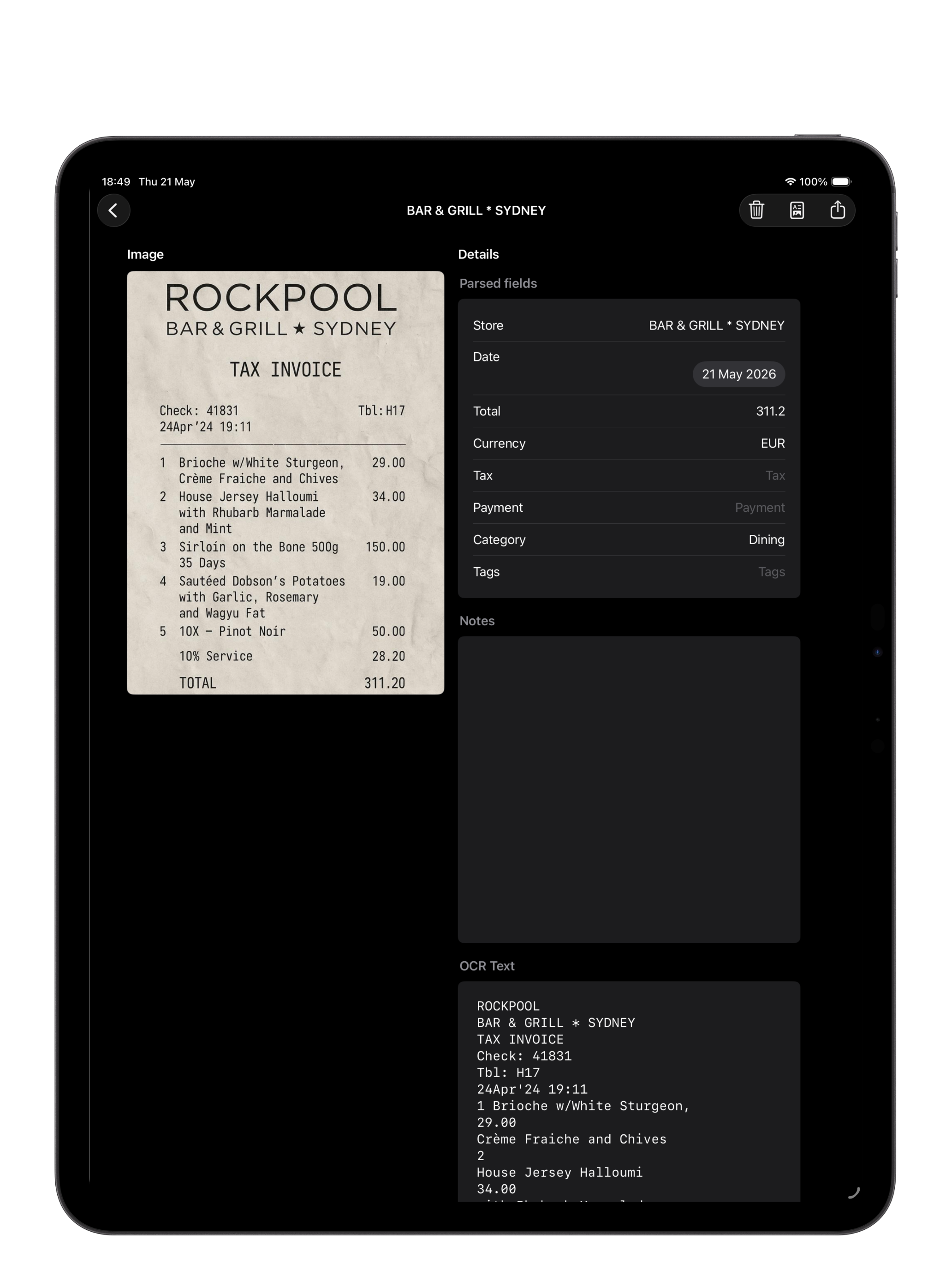 ScanarX Smart Receipt Scanner screenshot 19
