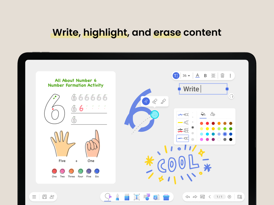 #4. EZWrite 6 (iOS) 由: BenQ
