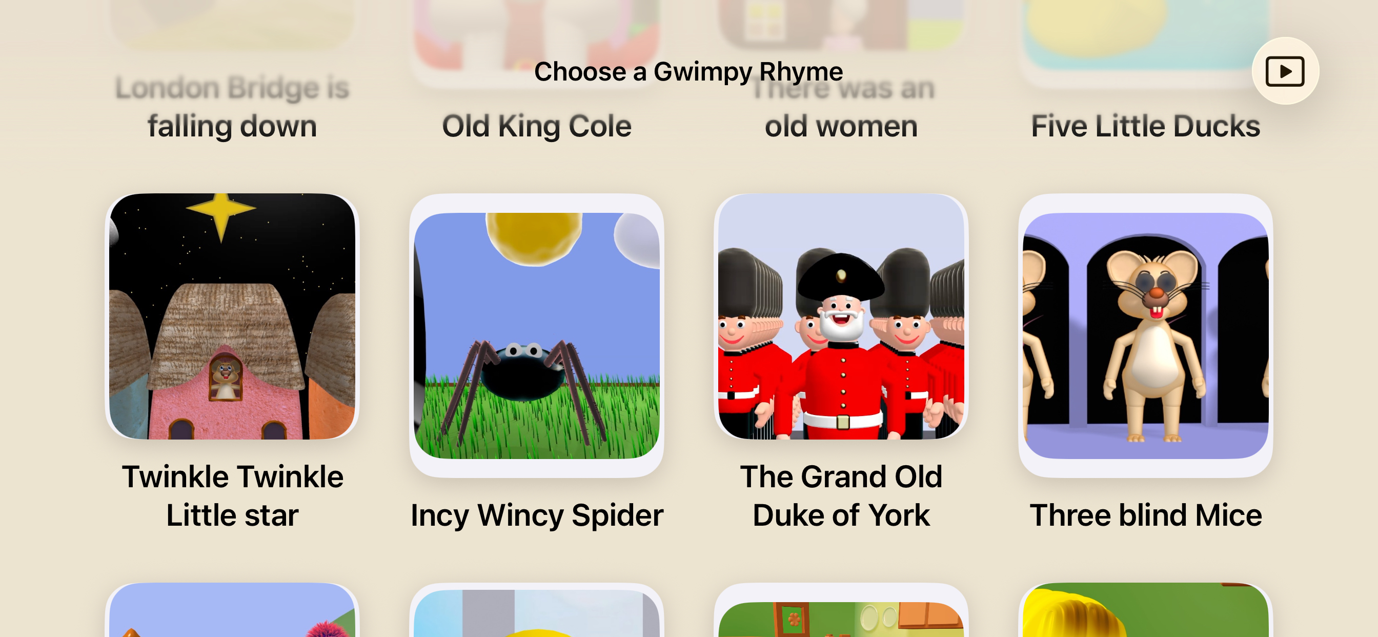 Gwimpy's Nursery Rhymes screenshot 8