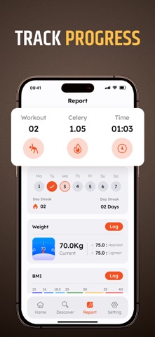 Home Workout & Gym Workout iPhone screenshot