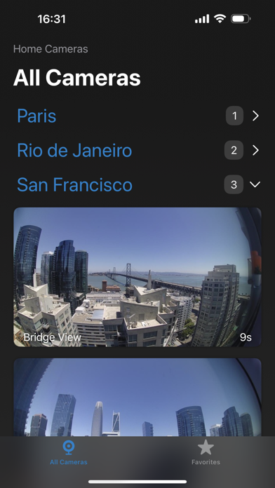 Home-Cameras Screenshot