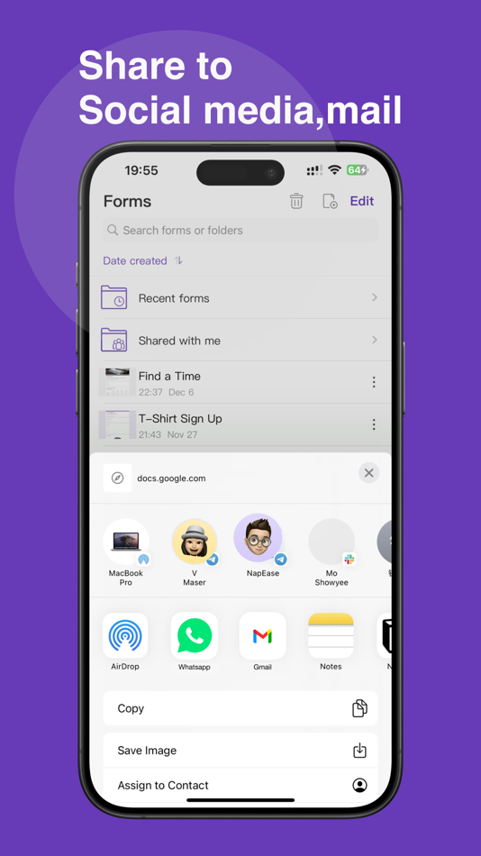 #5. Forms for Google Drive (iOS) 由: BurningFlower INC