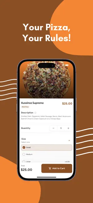 Aussinoz Pizza screenshot 2