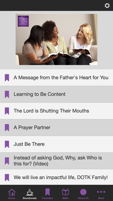 Screenshot #2 pour Daughters of the King Daily De