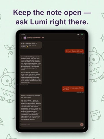 IntentNote: AI Notes iPad screenshot