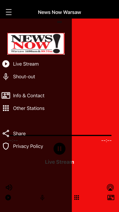 Screenshot 2 of News Now Warsaw 1480AM-99.7FM App