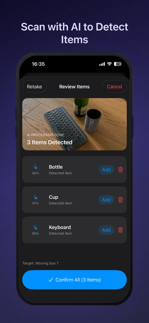 Screenshot #3 pour BoxQR - Smart Box Inventory