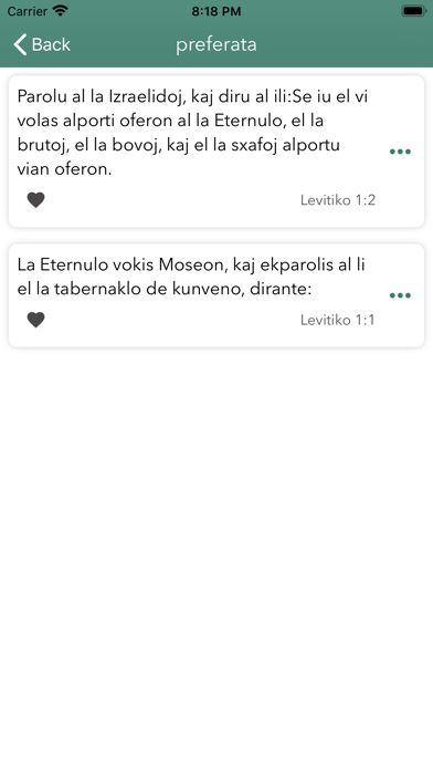 Sankta Biblio en Esperanto Screenshot