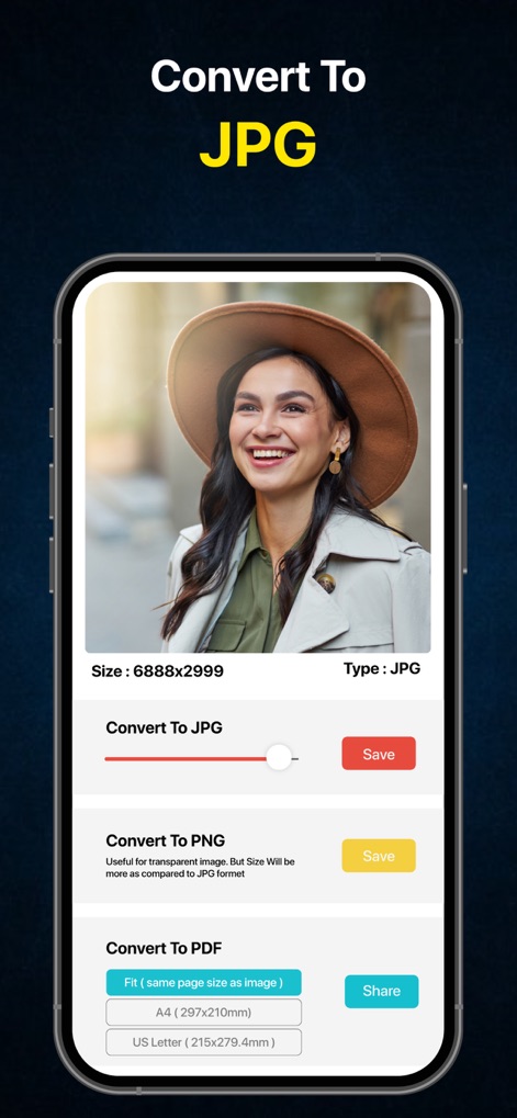 JPG PNG Image Photo Converter - Photo & Video App | MWM