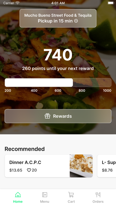 Mucho Bueno Street Food Screenshot