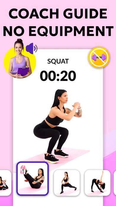 Buttocks and Legs Workout Screenshot