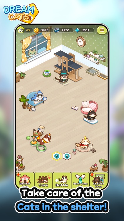 Dream Cats: kitty idle rpg screenshot-5