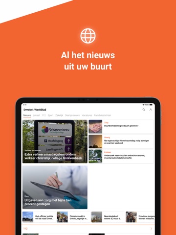 Ermelo's Weekblad iPad screenshot