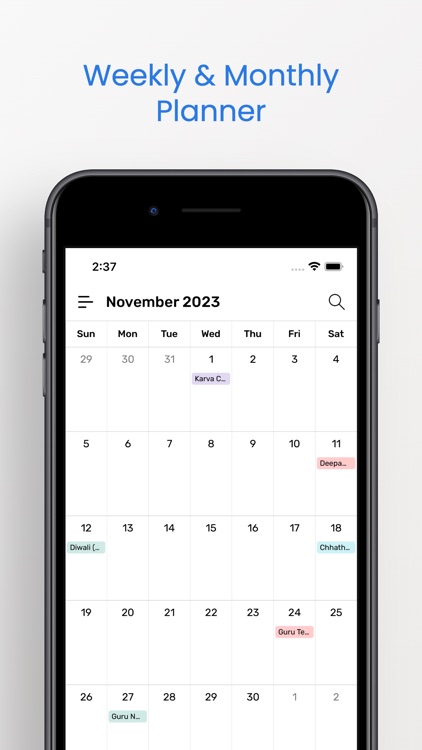 Calendar : Planner & Organizer screenshot-3