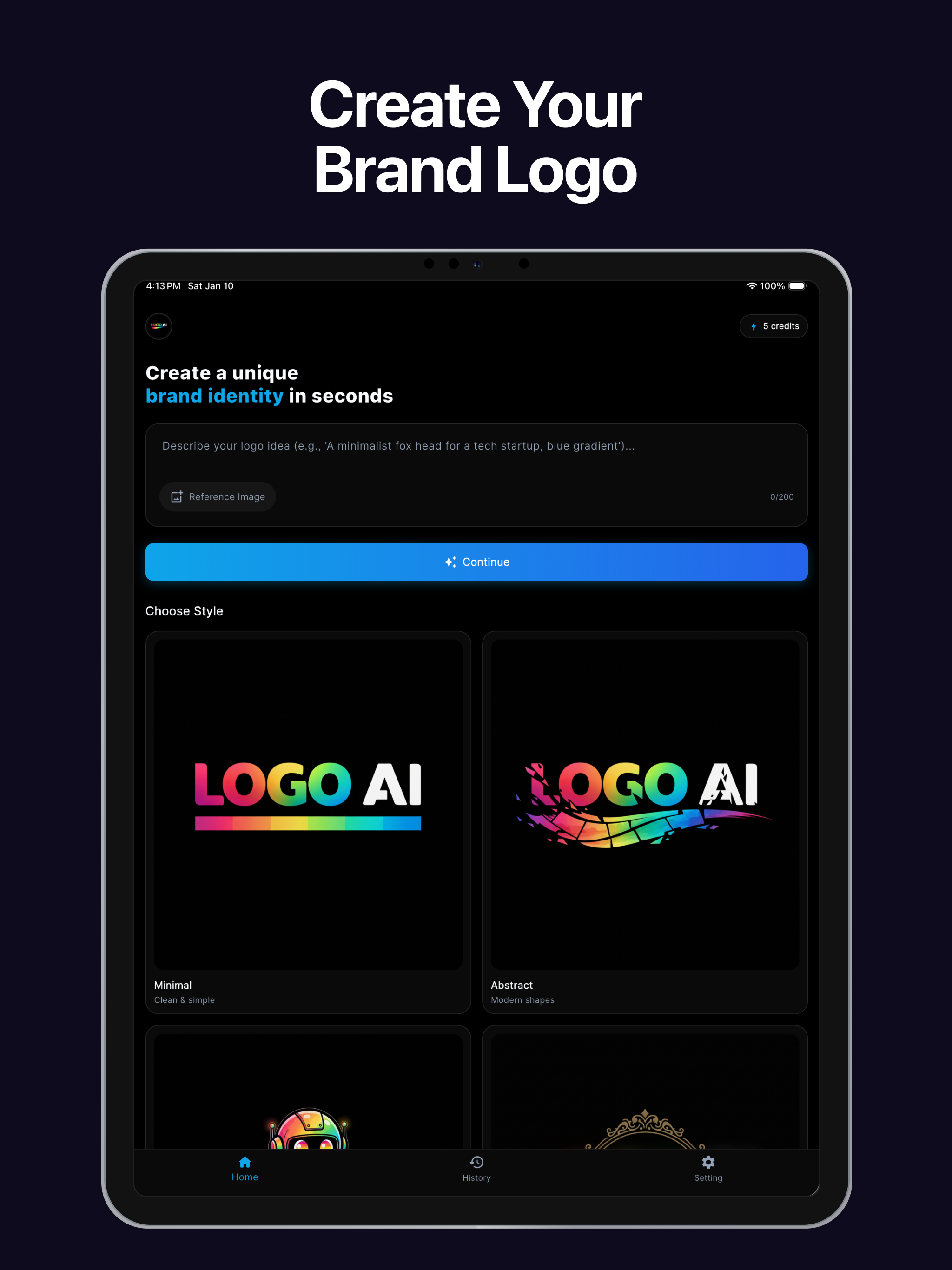 AI Logo Maker - BrandKit