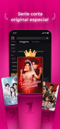 Captura de pantalla de DramaRush - Series Trendings en iPhone 2