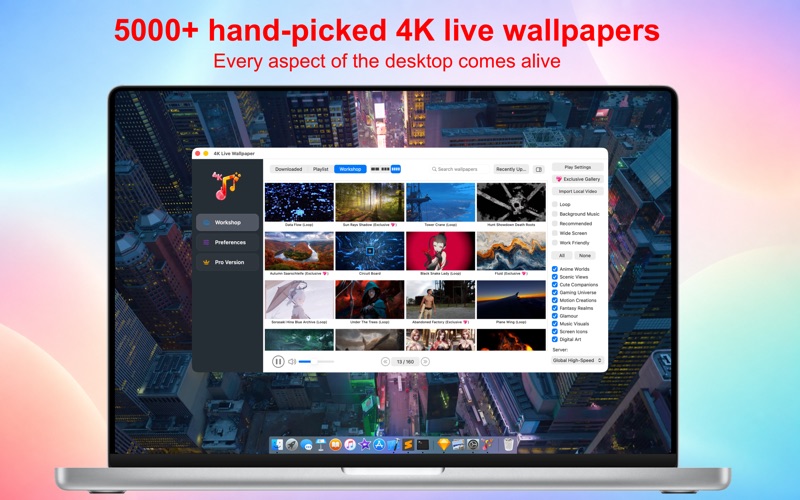 4K Live Wallpaper Screenshot 2 of 7
