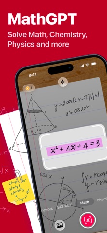 MathGPT Math Solver & Homework Screenshot 1 of 7