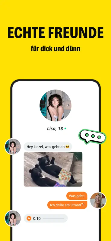 BeFriend - Triff neue Freunde screenshot 3 of 7