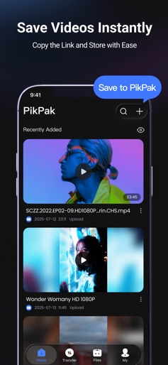 PikPak-Safe Cloud, Video Saver screenshot