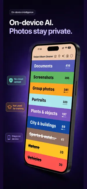Swipe Album Cleaner - AI Clean screenshot 3