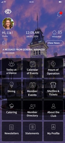The Wisconsin Club screenshot