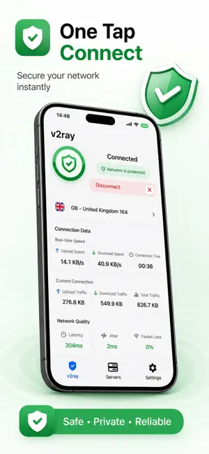 Dexo VPN - Fast Secure Privacy iPhone screenshot 1