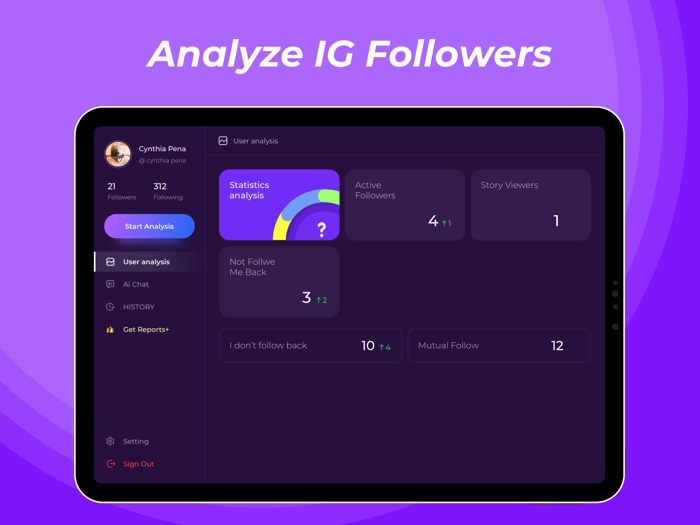 xFollower IG粉絲分析器