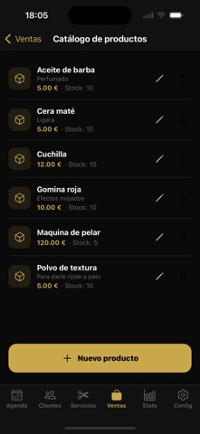 BarberOS: Agenda y Gestión iPhone screenshot