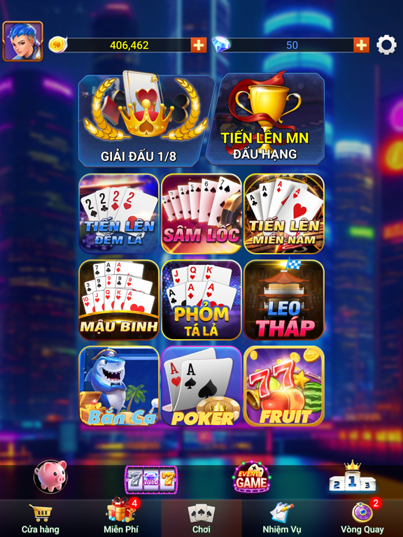 Tiến Lên Offline - Phỏm, Tá Lả