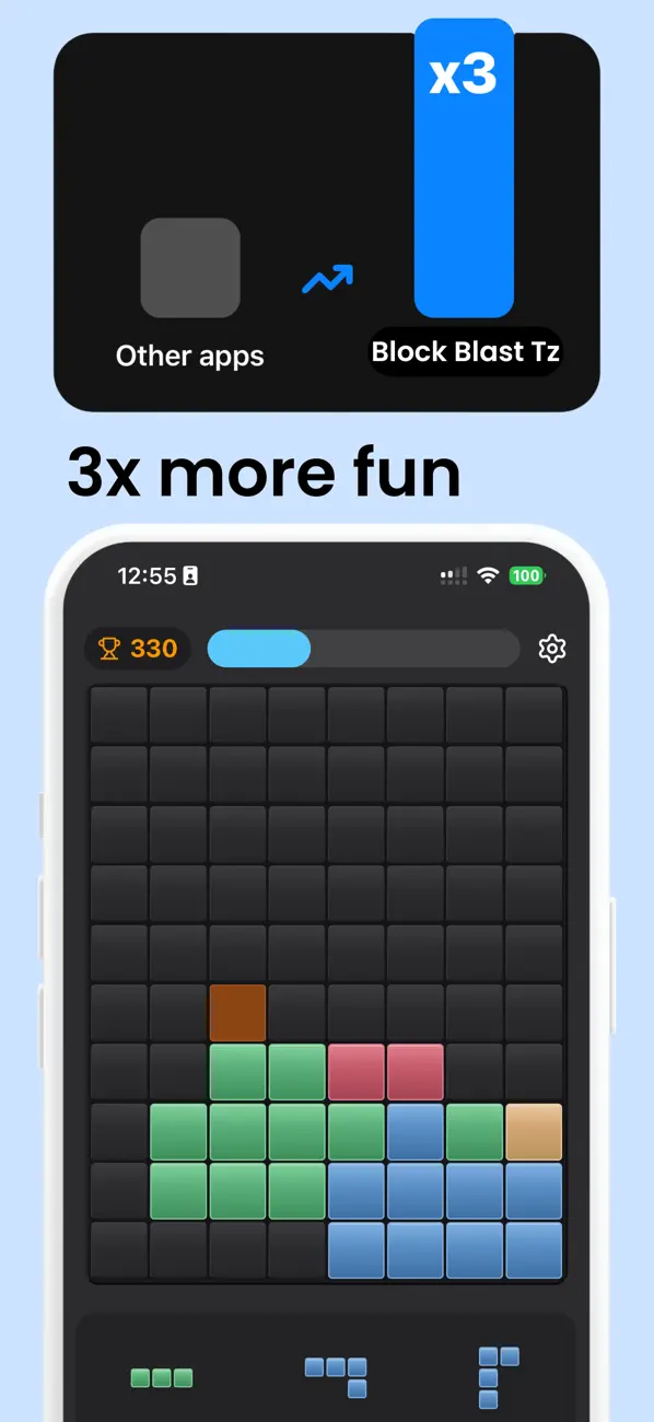 Screenshot #3 pour Block Blast Tetriz