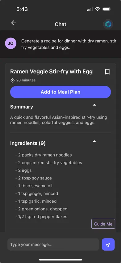 Mealify screenshot 3