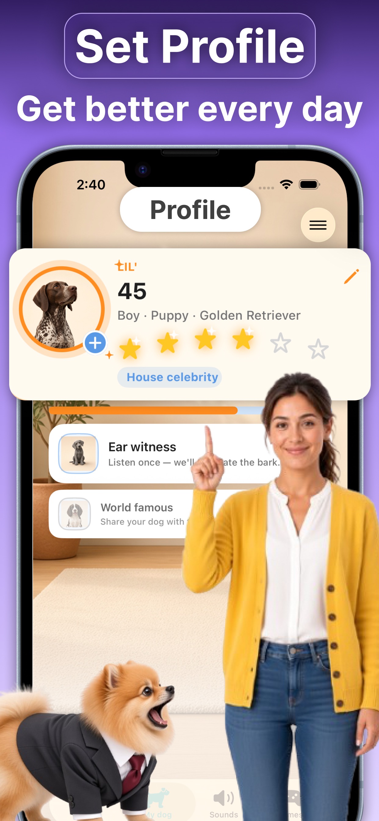Screenshot 4 of Dog Translator - Talk your pet