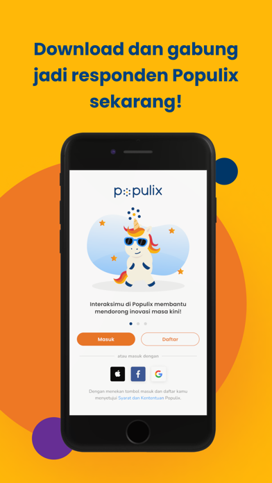 Populix | Survei Online iPhone screenshot 1