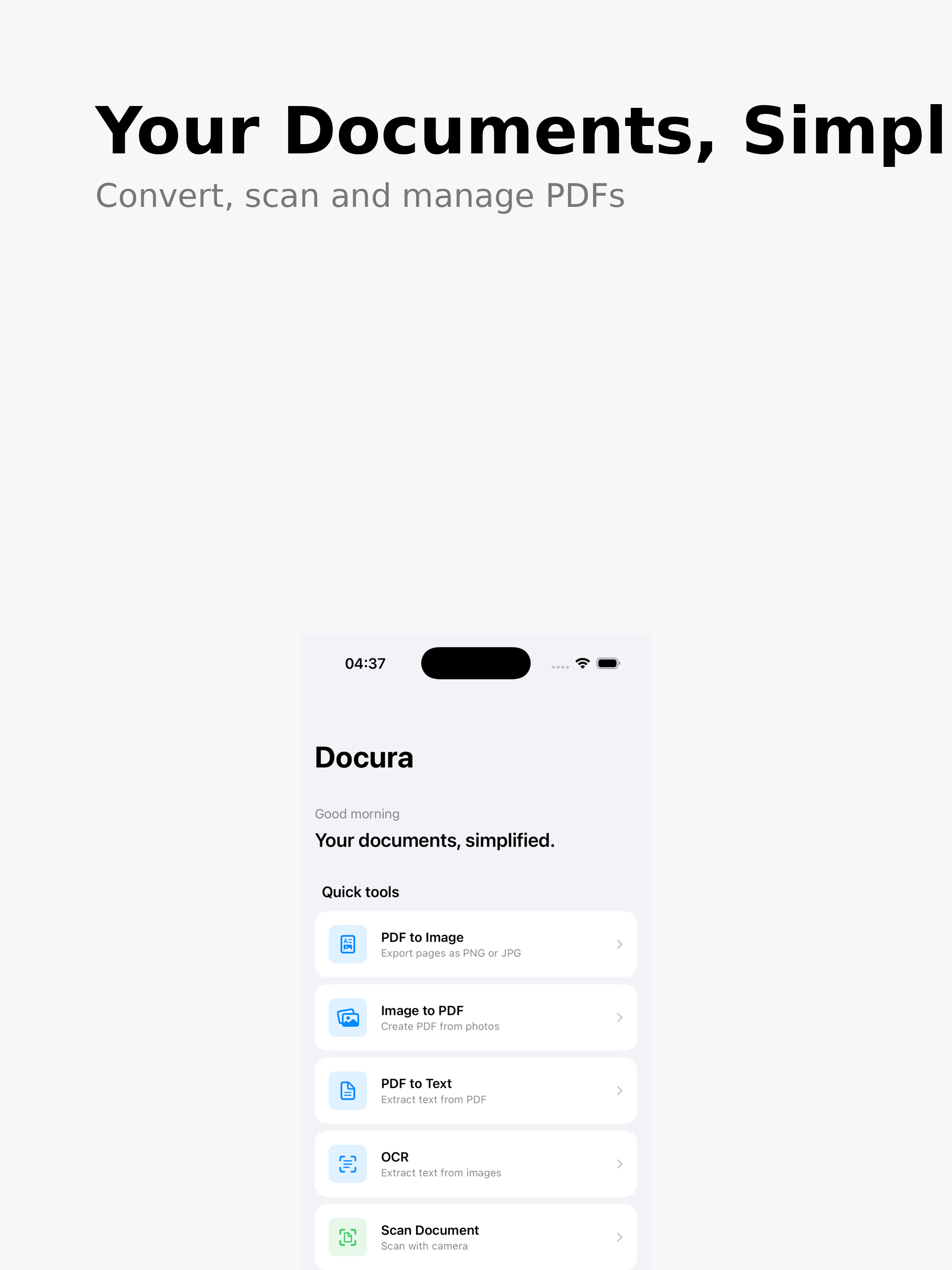 Docora: PDF to Image Converter