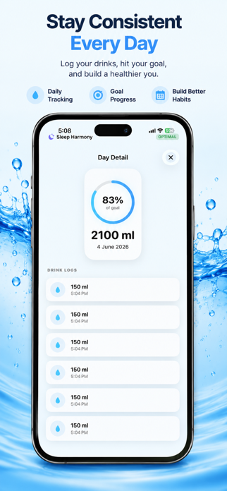 Drink Water: Hydration Coach Screenshot 6 of 7