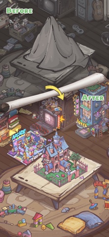Merge Mini: Tiny World Puzzle Screenshot 2 of 5